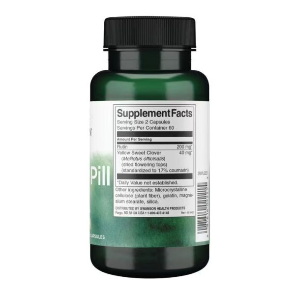 Swanson Water Pill – поддержка водного баланса и лимфы 20мг - 120 caps