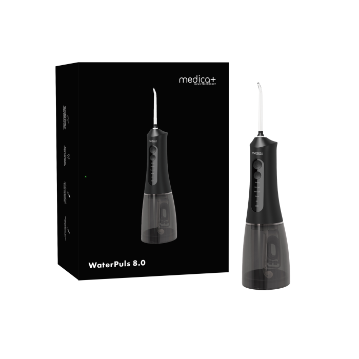 Портативний іригатор Medica+ WaterPuls 8.0 Black