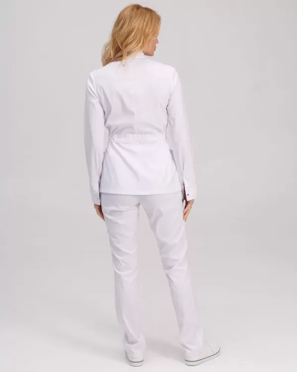Женский медицинский костюм Монтана цвет белый