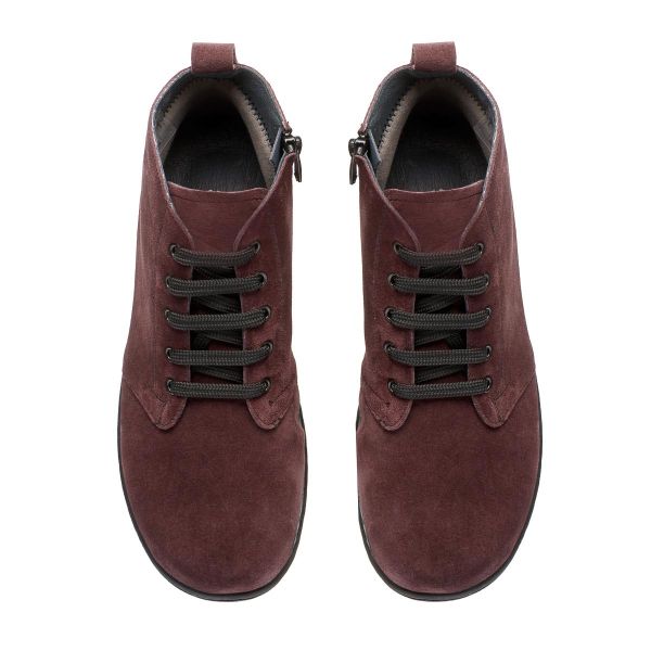 Жіночі анатомічні черевики, бордовий (арт.2515), TM SoftMode (Туреччина)