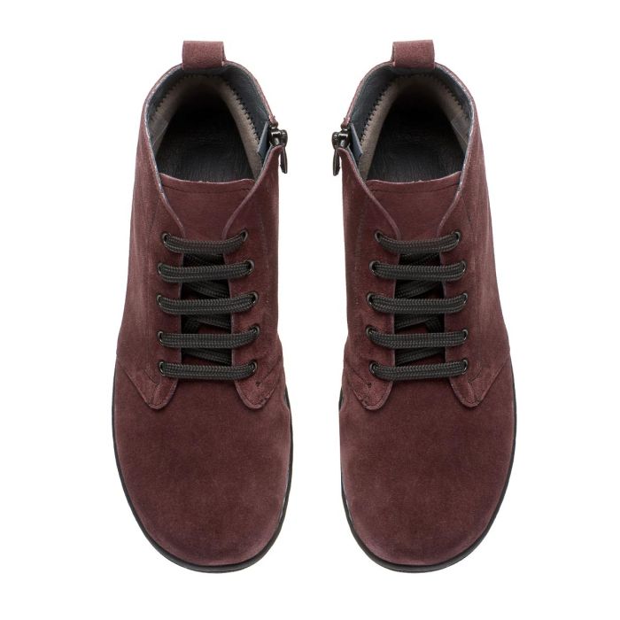 Жіночі анатомічні черевики, бордовий (арт.2515), TM SoftMode (Туреччина)