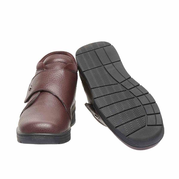 Жіночі анатомічні черевики, бордовий (арт.857), TM SoftMode (Туреччина)