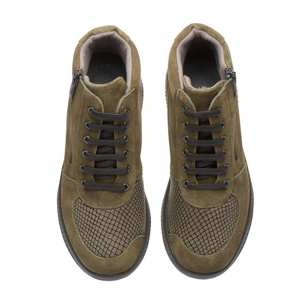 Жіночі анатомічні черевики, хакі (арт.19315), ТМ SoftMode (Туреччина)