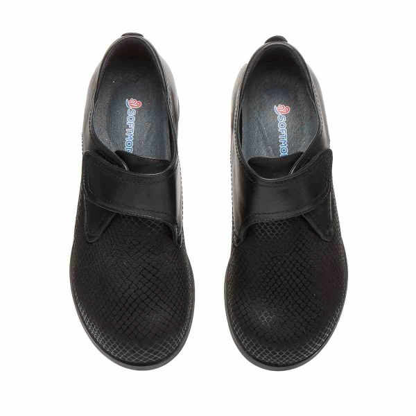 Жіночі анатомічні туфлі, чорний (арт.571 L), TM SoftMode (Туреччина)