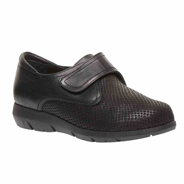 Женские анатомические туфли, черный (арт.571 L), TM SoftMode (Турция)