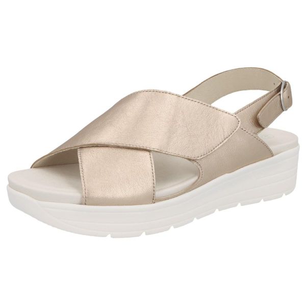 Женские босоножки Greta, шампань, (арт.7 48003 40634), Solidus (Германия)