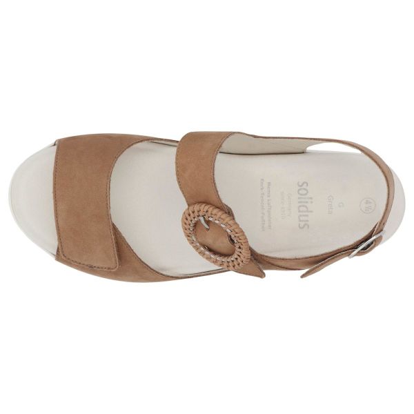 Жіночі босоніжки Greta, теракотовий (арт. 7 48022 30671), Solidus (Німеччина)