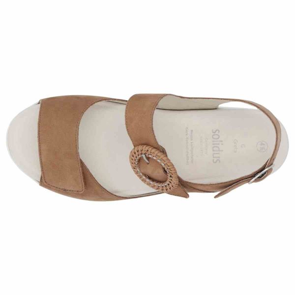 Жіночі босоніжки Greta, теракотовий (арт. 7 48022 30671), Solidus (Німеччина)