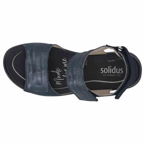 Жіночі босоніжки HAIKA, темно-синій (арт.7 62216 80722), Solidus (Німеччина)