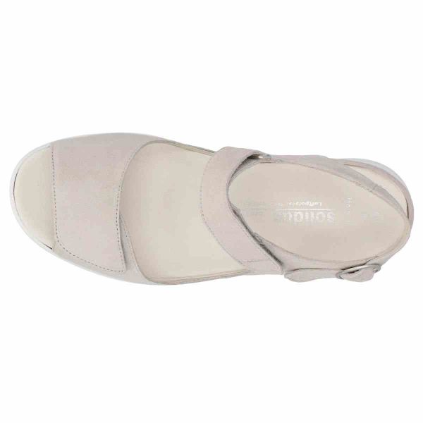 Жіночі босоніжки Hannah, бежевий (арт.7 75039 20823), Solidus (Німеччина)