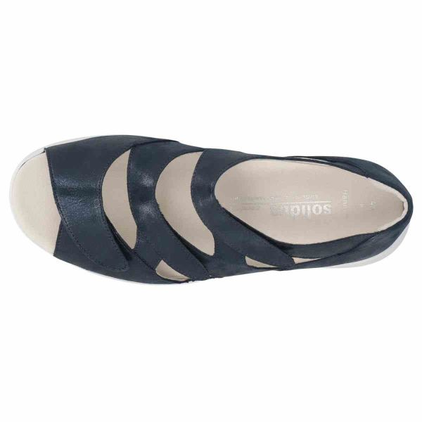 Жіночі босоніжки Hannah, т.синій (арт. 7 75036 80722), Solidus (Німеччина)