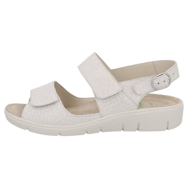 Жіночі босоніжки Honey, молочний (арт. 7 76023 10165), Solidus (Німеччина)