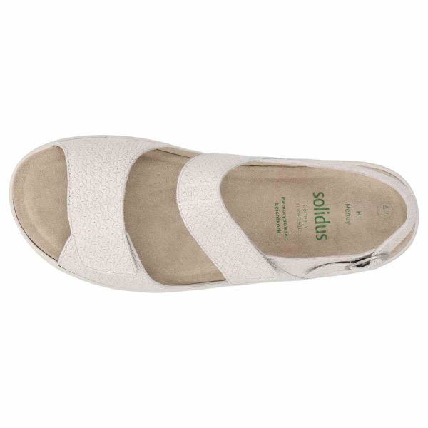 Жіночі босоніжки Honey, молочний (арт. 7 76023 10165), Solidus (Німеччина)