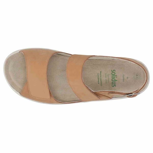 Женские босоножки Honey, терракотовый (арт. 7 7 76023 30671), Solidus (Германия)