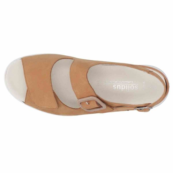 Жіночі босоніжки Kami, теракотовий (арт.7 79104 30671), Solidus (Німеччина)