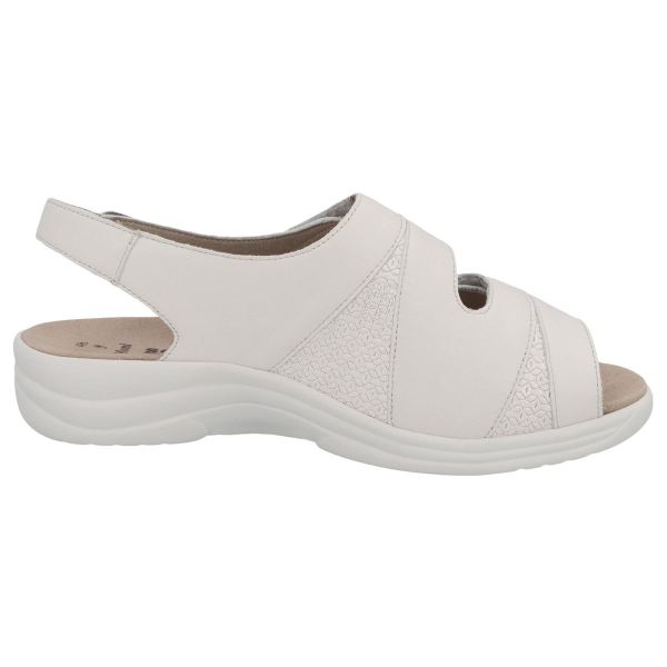 Жіночі босоніжки Moni, молочний (арт. 7 7 74019 20953), Solidus (Німеччина)