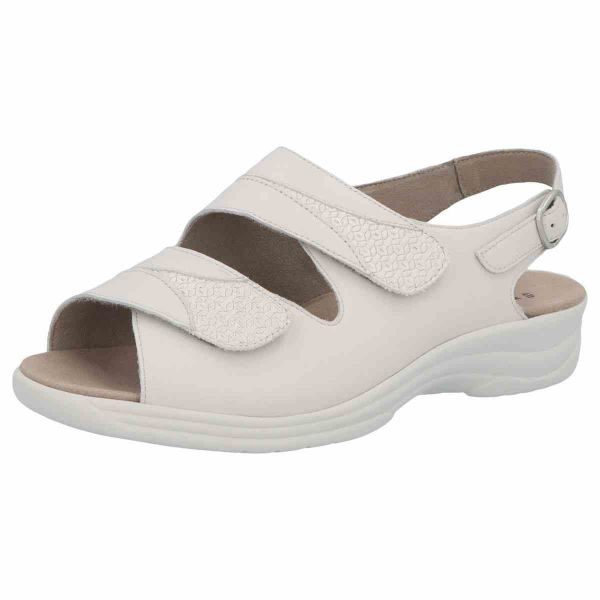 Жіночі босоніжки Moni, молочний (арт. 7 7 74019 20953), Solidus (Німеччина)