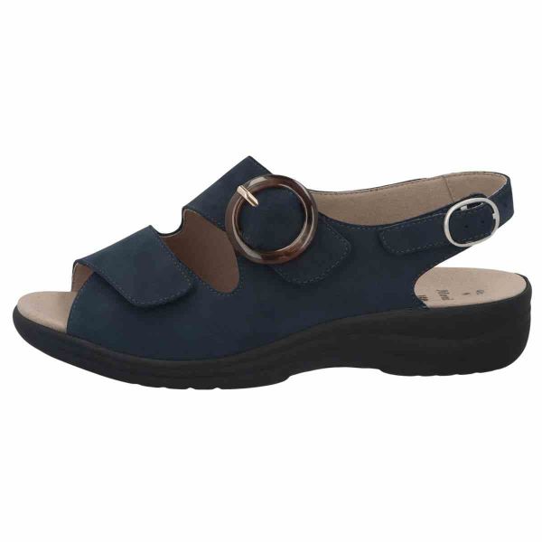 Жіночі босоніжки Moni, т.синій (арт.7 7 74032 80033), Solidus (Німеччина)