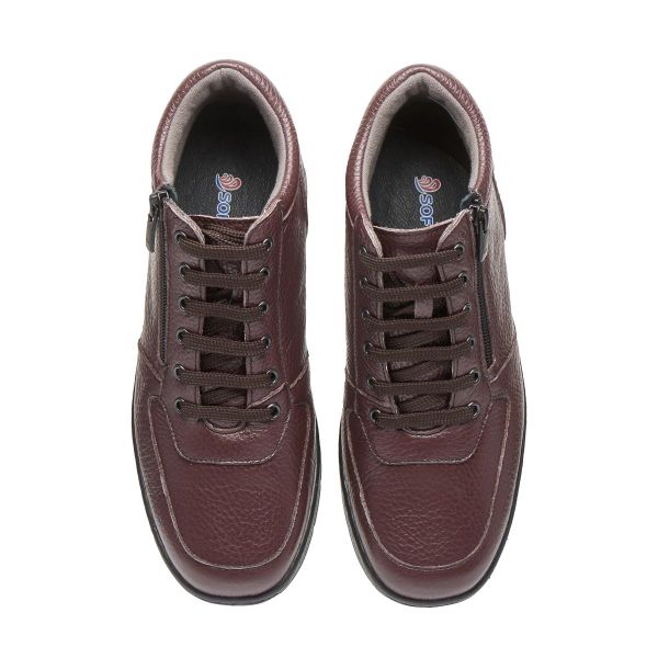 Женские ботинки, бордовый (арт.17201), TM SoftMode (Турция)