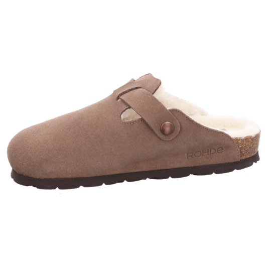 Женские сабо Alba, бежевый (арт. 6069 18), ROHDE (Германия)