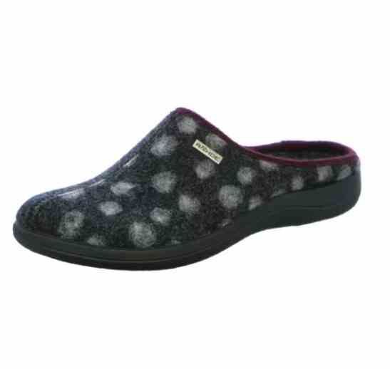 Жіночі сабо Bari, антрацит (арт. 6551 82), ROHDE (Німеччина)