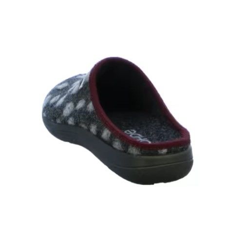 Жіночі сабо Bari, антрацит (арт. 6551 82), ROHDE (Німеччина)