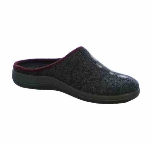 Жіночі сабо Bari, антрацит (арт. 6551 82), ROHDE (Німеччина)