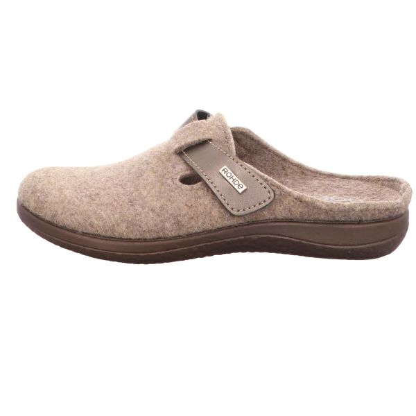 Жіночі сабо Bari, бежевий (арт.6549 17), ROHDE (Німеччина)