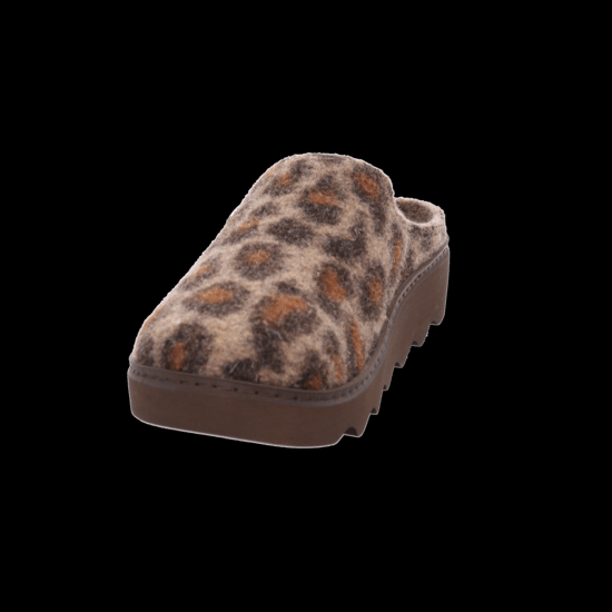 Жіночі сабо Firenze, коричневий/леопард (арт. 6101 72) ROHDE (Німеччина)
