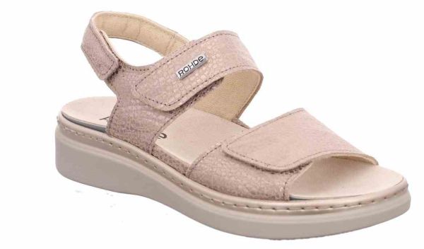 Жіночі сандалі Abano, бежевий, 5229 18, ROHDE (НІМЕЧЧИНА)