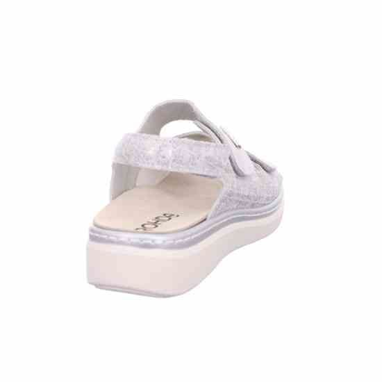 Жіночі сандалі Abano, срібний/перламутр, 5227 85, ROHDE (НІМЕЧЧИНА)