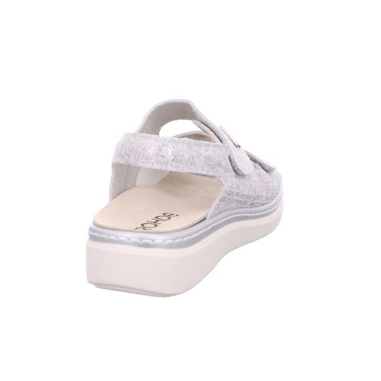 Жіночі сандалі Abano, срібний/перламутр, 5227 85, ROHDE (НІМЕЧЧИНА)