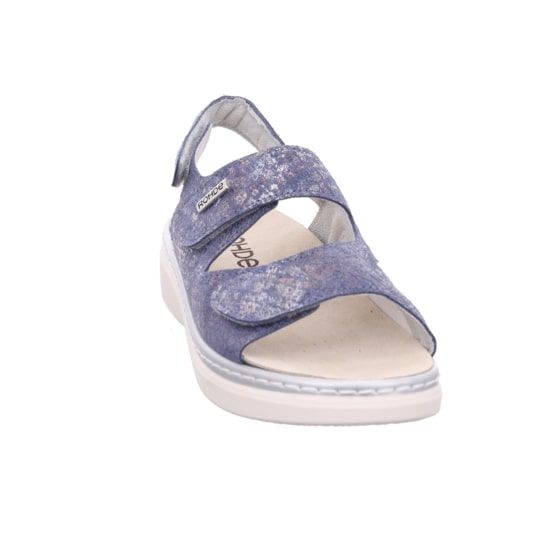 Женские сандалии Abano, синий/перламутр, 5227 55, ROHDE (ГЕРМАНИЯ)
