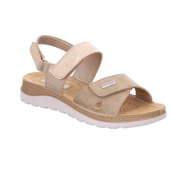 Женские сандалии Baviera, св.бежевый, 1307 14, ROHDE (Германия)