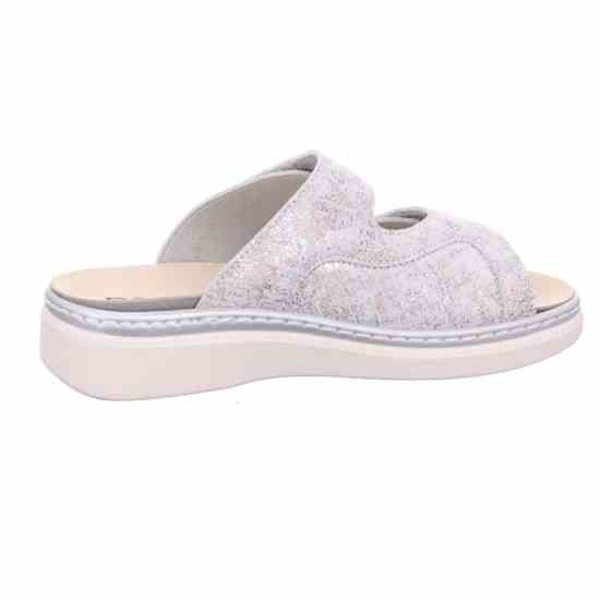 Жіночі шльопанці Abano, срібний/перламутр, 5224 85, ROHDE (НІМЕЧЧИНА)
