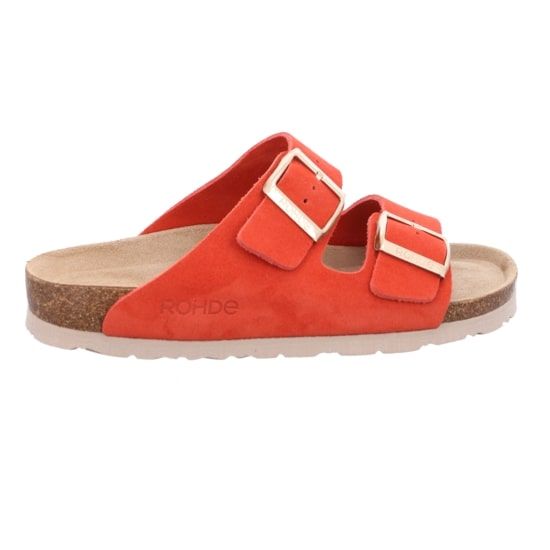 Жіночі шльопанці Alba, помаранчевий, 5590 40, ROHDE (НІМЕЧЧИНА)