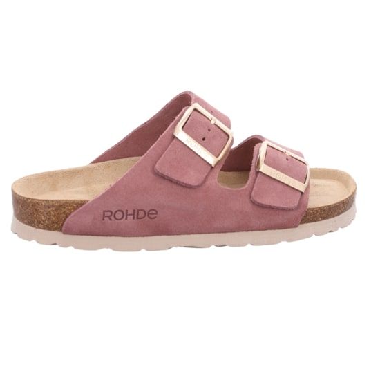 Женские шлепанцы Alba, темная пудра, 5590 47, ROHDE (ГЕРМАНИЯ)