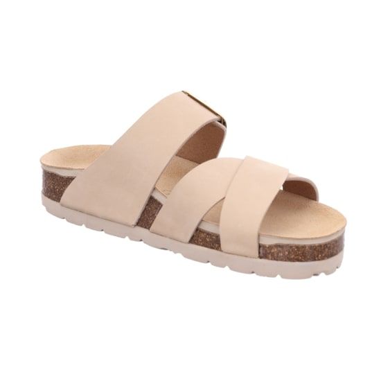 Жіночі шльопанці Elba світло-бежевий, 1715 16, ROHDE(НІМЕЧЧИНА)