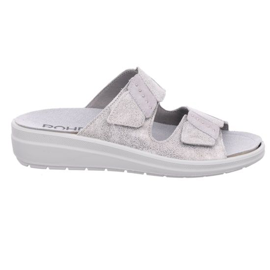 Жіночі шльопанці Rivella, сірий, 5720 81, ROHDE (Німеччина)