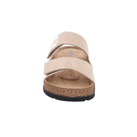 Жіночі шльопанці Soave, бежево-золотий, 5413 14, ROHDE (Німеччина)