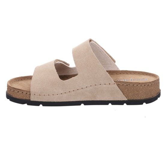 Жіночі шльопанці Soave, бежево-золотий, 5413 14, ROHDE (Німеччина)