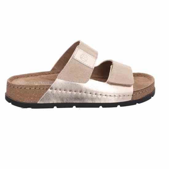 Жіночі шльопанці Soave, бежево-золотий, 5413 14, ROHDE (Німеччина)