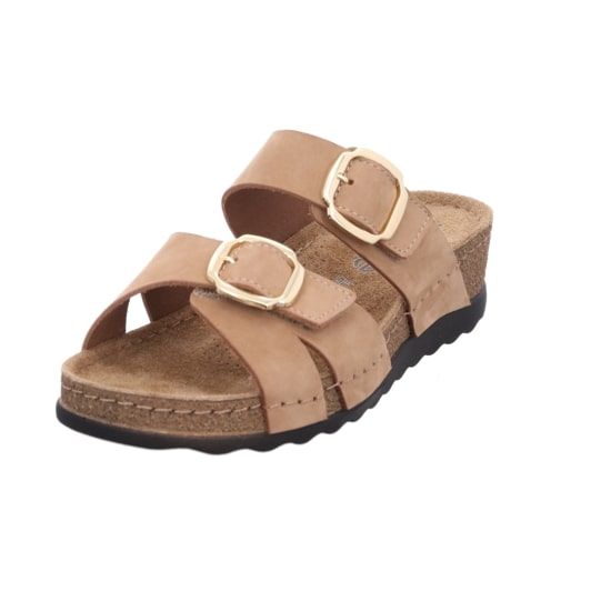 Жіночі шльопанці Soave, бежевий, 5430 14, ROHDE (Німеччина)