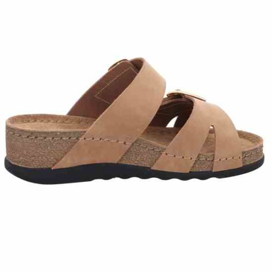 Жіночі шльопанці Soave, бежевий, 5430 14, ROHDE (Німеччина)