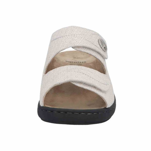 Жіночі шльопанці Special, молочний (арт. 7 21104 10165), Solidus (Німеччина)