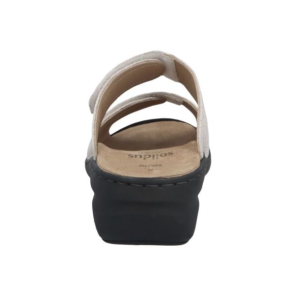 Жіночі шльопанці Special, молочний (арт. 7 21104 10165), Solidus (Німеччина)