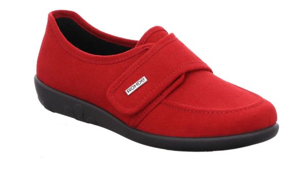 Женские тапочки Ballerup, красный (арт.2222 43) ROHDE(Германия) Женские тапочки Ballerup, красный (арт.2222 43) ROHDE(Германия)