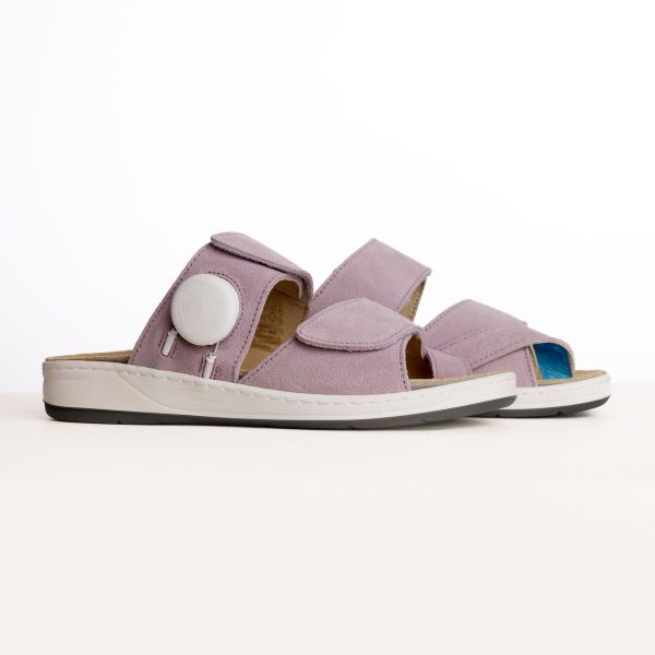 Жіночі терапевтичні шльопанці, бузковий (40402), Hallufix (Німеччина)