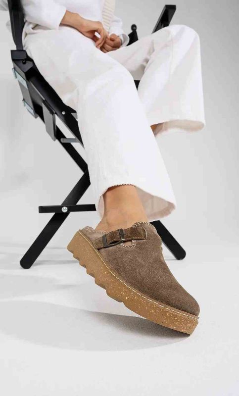 Женские сабо Foggia-D коричневый ROHDE(ГЕРМАНИЯ)