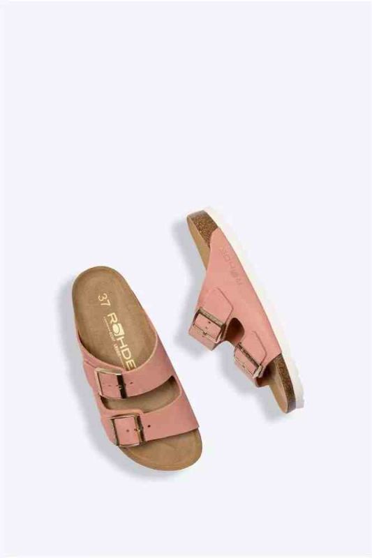 Жіночі шльопанці Alba рожевий ROHDE(НІМЕЧЧИНА)